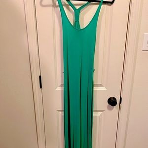 Kelly green maxi dress size S